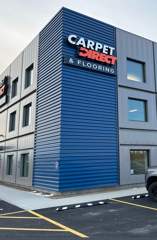 Showroom exterior view | Carpet Direct Flooring