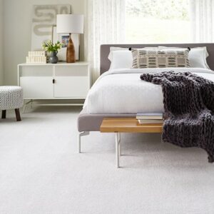 Bedroom white carpet | Carpet Direct Flooring
