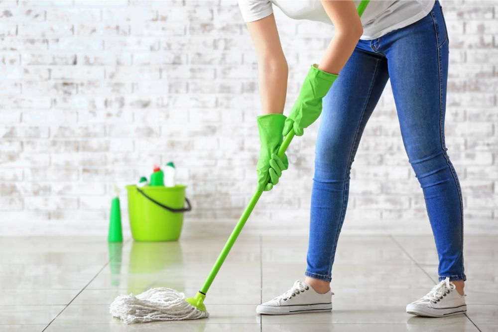 Tile floor cleaning | Carpet Direct Flooring